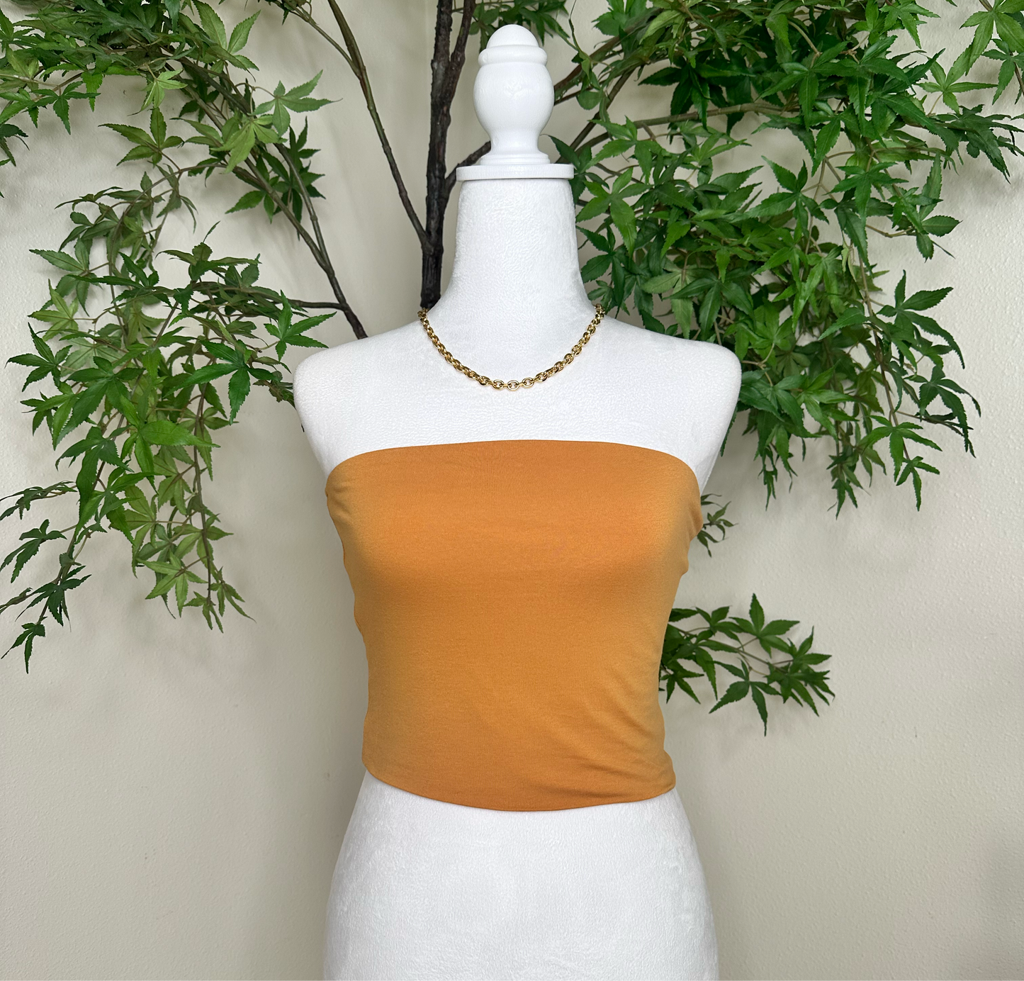 Crop Tube Cotton Top